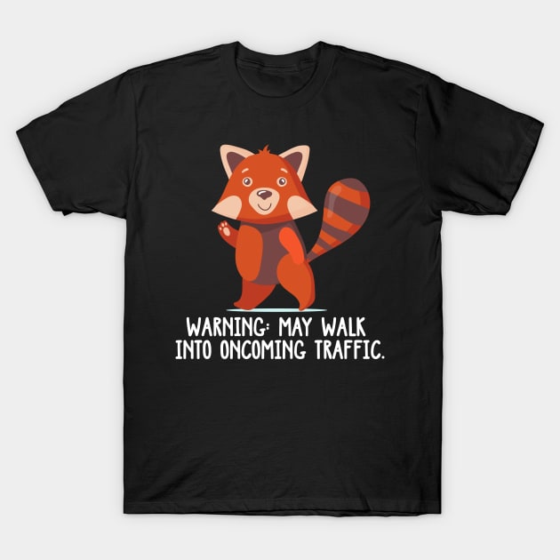 red panda lover T-Shirt by reginaturner